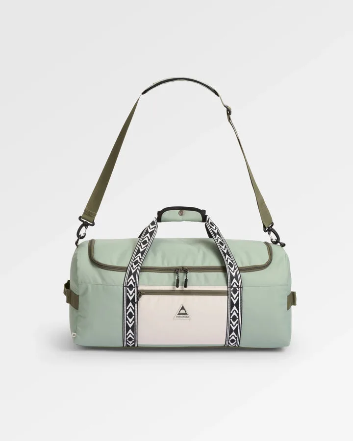 Boondocker 30L Duffel - Pistachio/Misty Grey - Flatlay