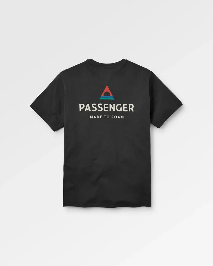 Passenger Recycled Cotton T Shirt Black