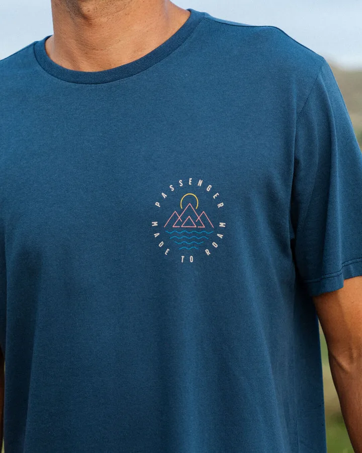 Escapism T Shirt New Dark Denim