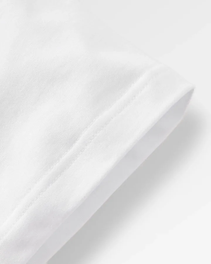 Vita Regenerative Cotton Relaxed Fit T Shirt White