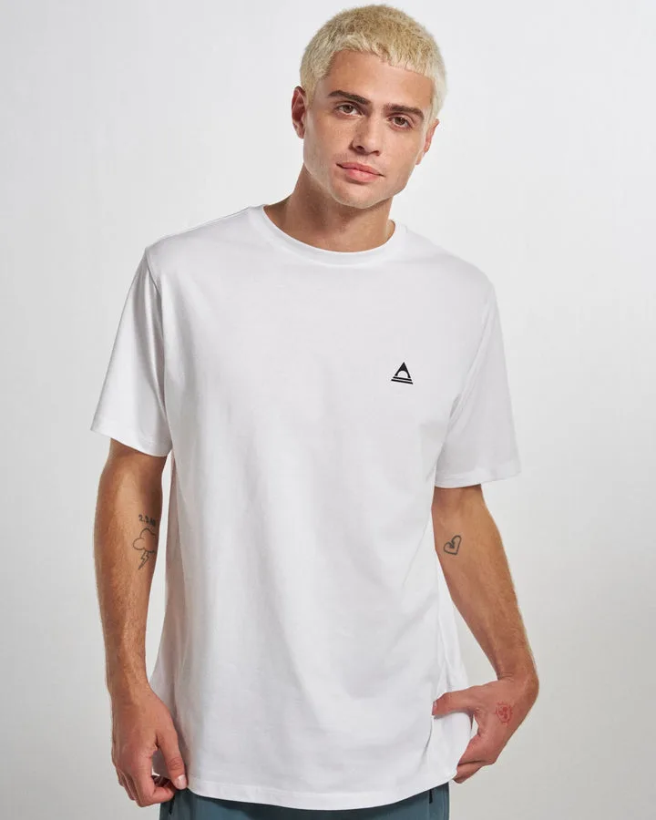 Classic Logo Cotton T Shirt V2 White
