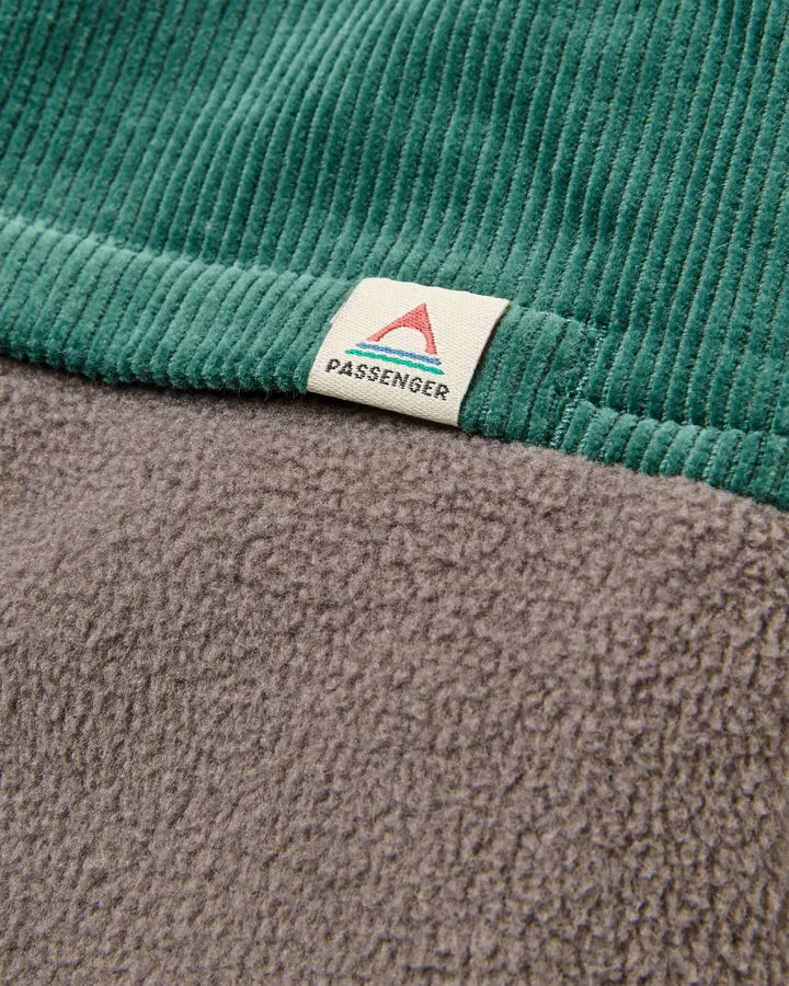 Set Off Corduroy Fleece Ltd Edition Deep Ocean Slate Grey