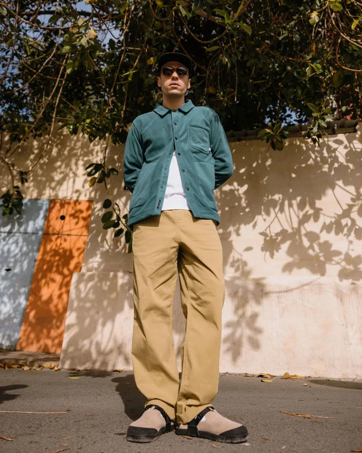 Adapt Fleece Overshirt Mediterranean