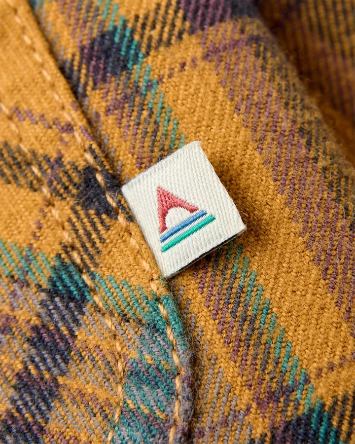Backcountry Flannel Check Shirt Dusty Ochre Check