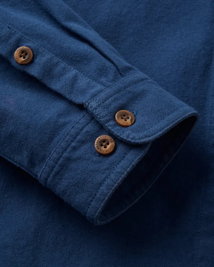 Backcountry Flannel Shirt Dark Denim2