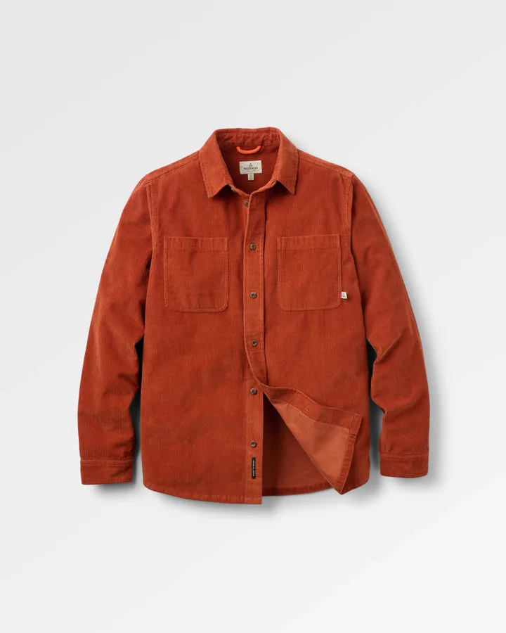 Backcountry Cord Shirt Dark Rust