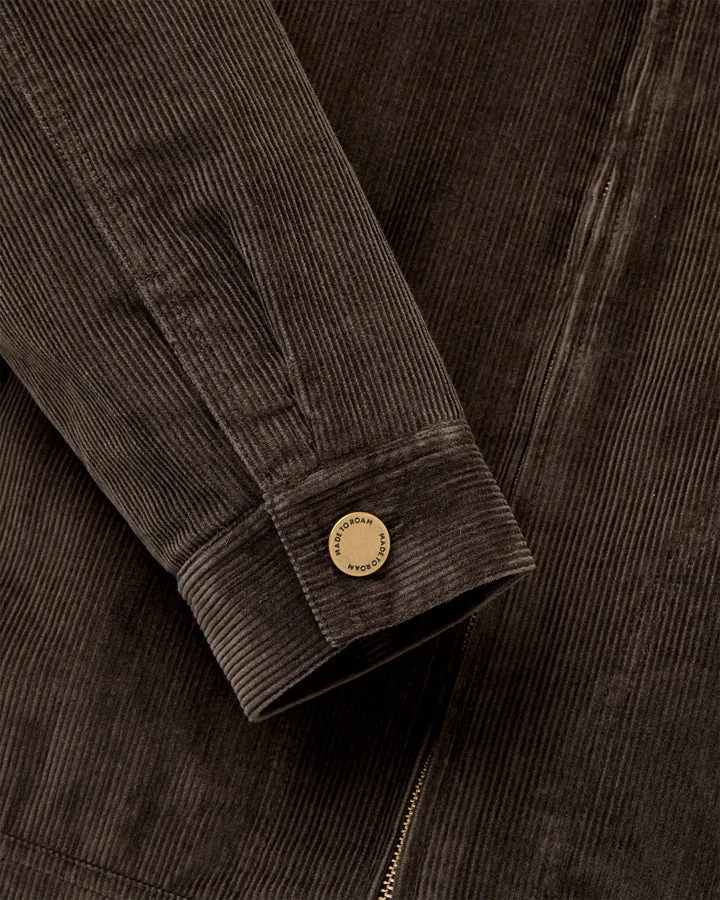 Taylor Organic Cord Jacket Espresso