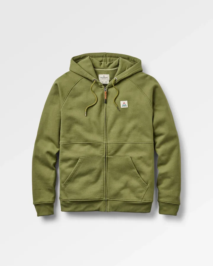 Heritage Full Zip Hoodie Khaki