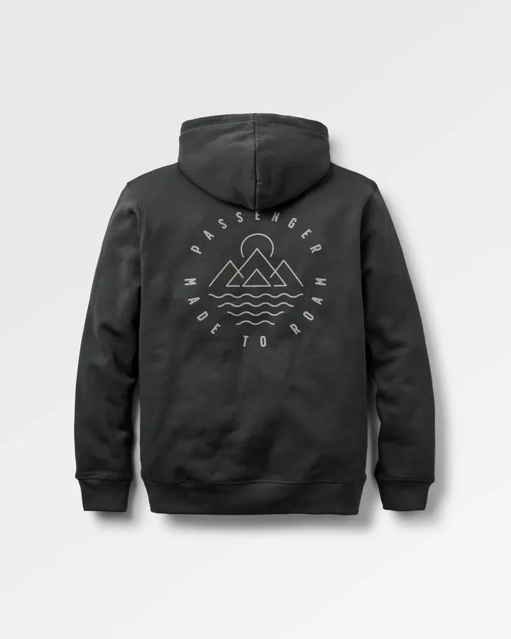 Escapism Regular Fit Hoodie Black