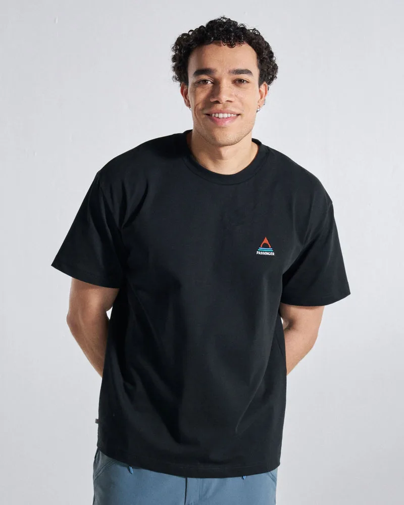 Vita Organic Relaxed Fit T Shirt Black