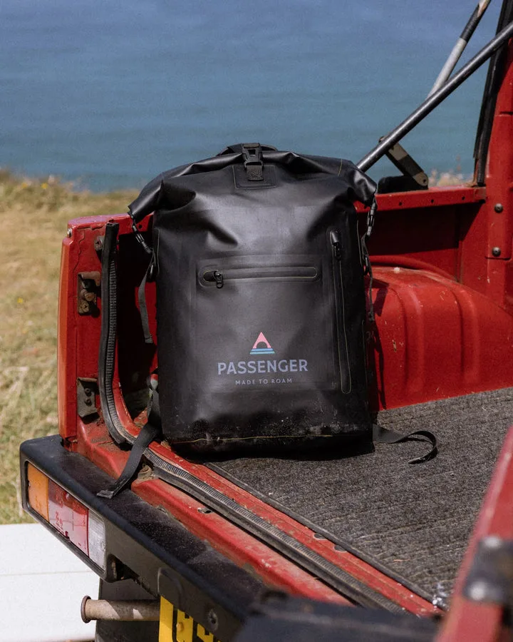 Tide 25L Dry Bag Backpack - Black - Lifestyle