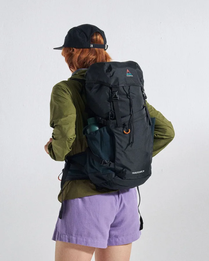 Trailscape 24L Backpack - Black - Flatlay