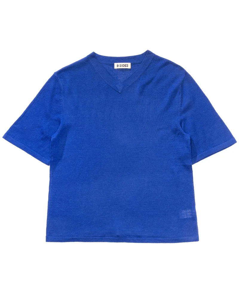 Short Sleeve V Neck
