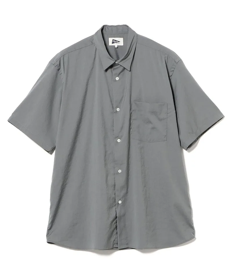 Serra Short Sleeve Tropical Wool Shirt