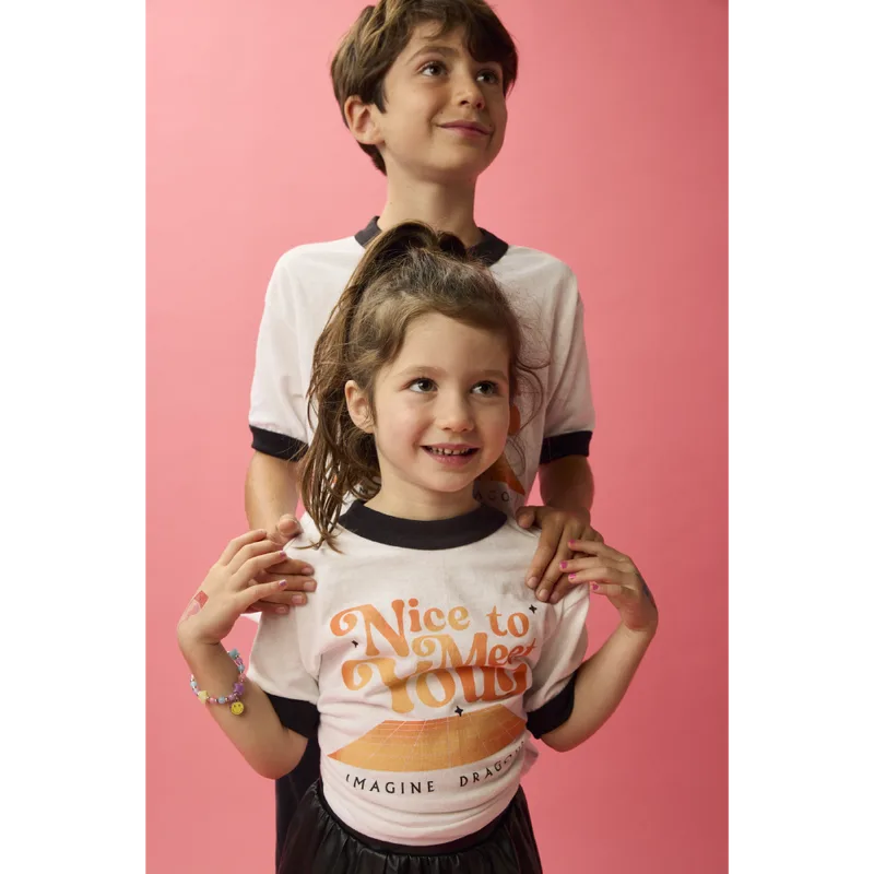 Nice To Meet You Ringer Tee