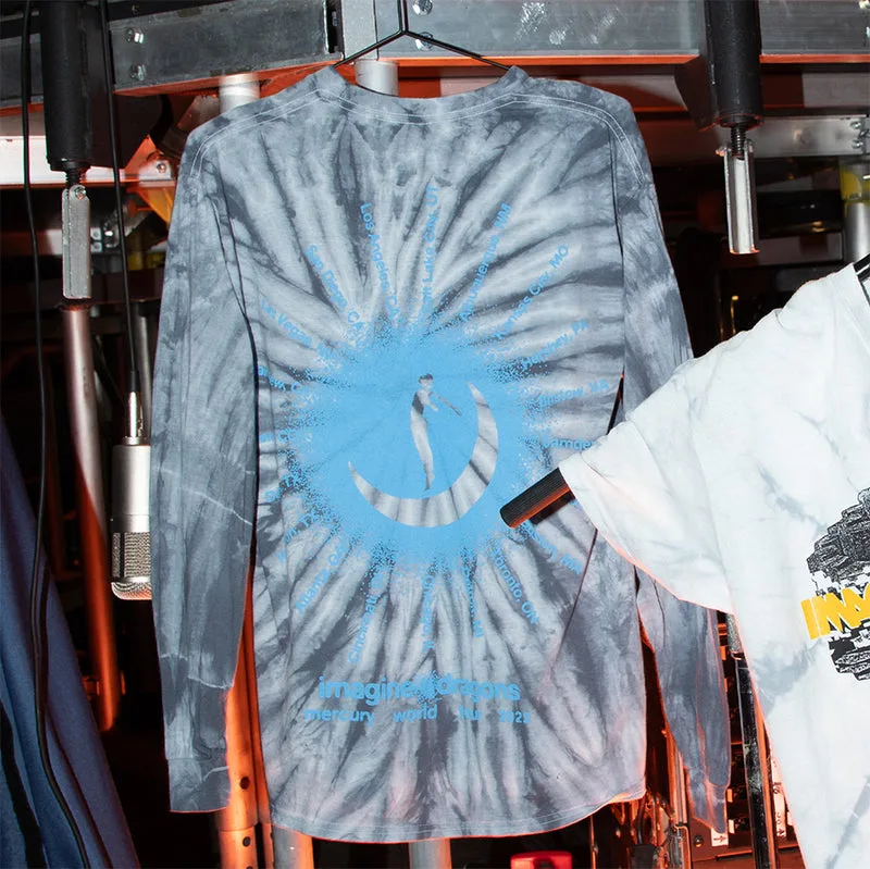 Id Logo Tie Dye Longsleeve T Shirt