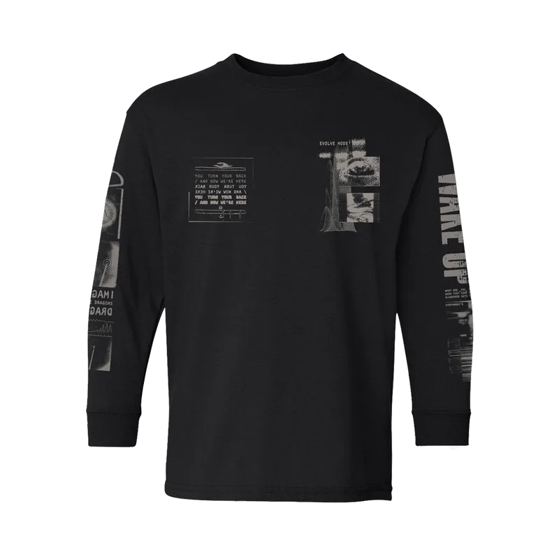 Wake Up Black Youth Long Sleeve