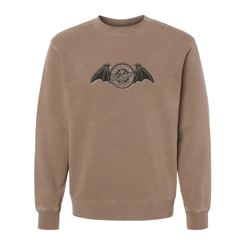 Wings Brown Crewneck