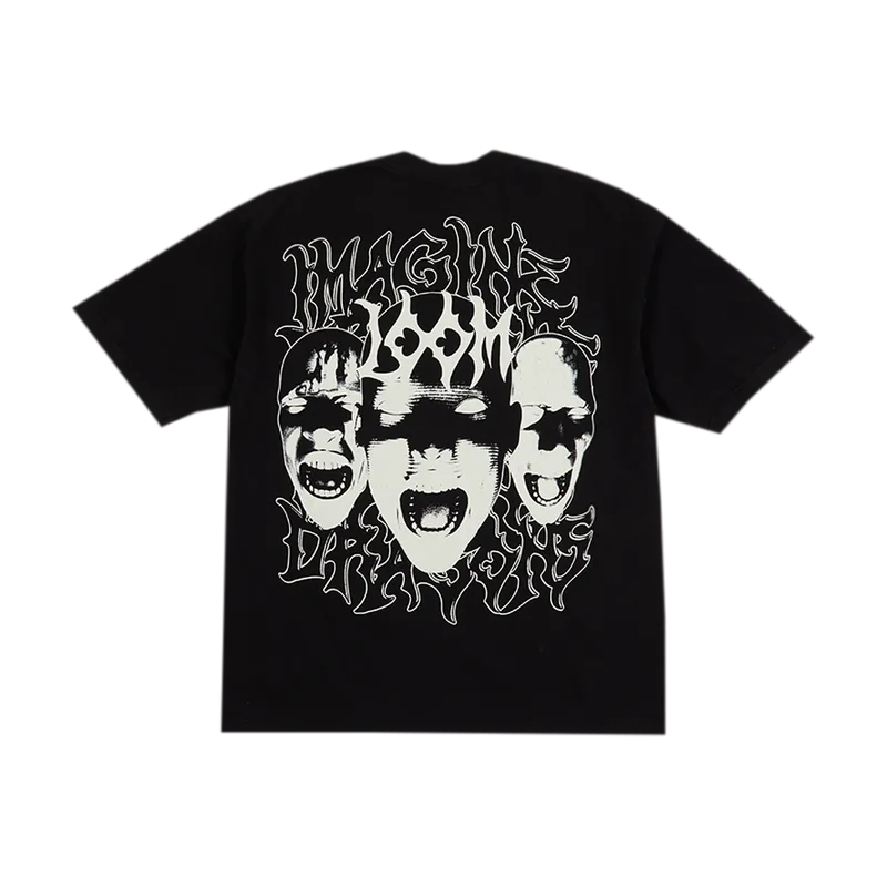 Loom 3 Faces Black Tee