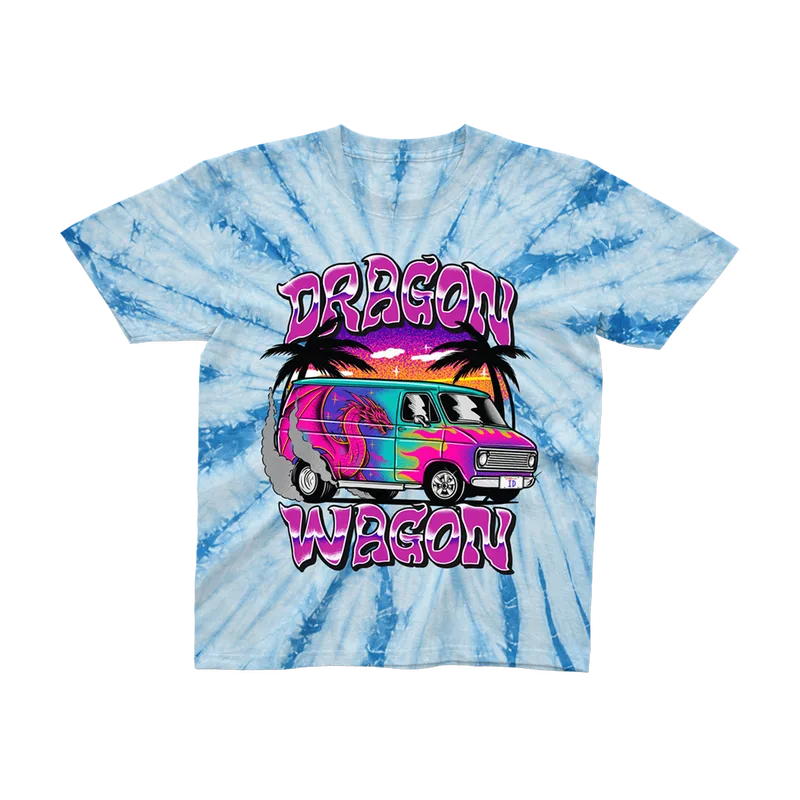 Dragon Wagon Youth Tie Dye Tee