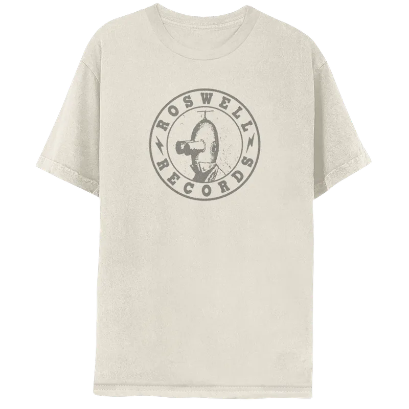 Roswell Records Tee Natural