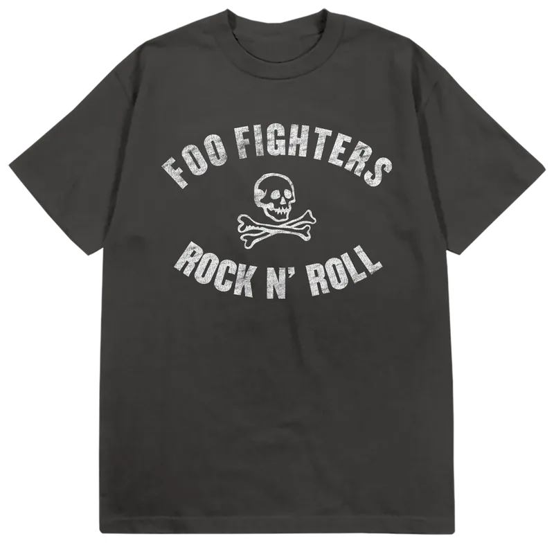 Rock N Roll Tee Charcoal