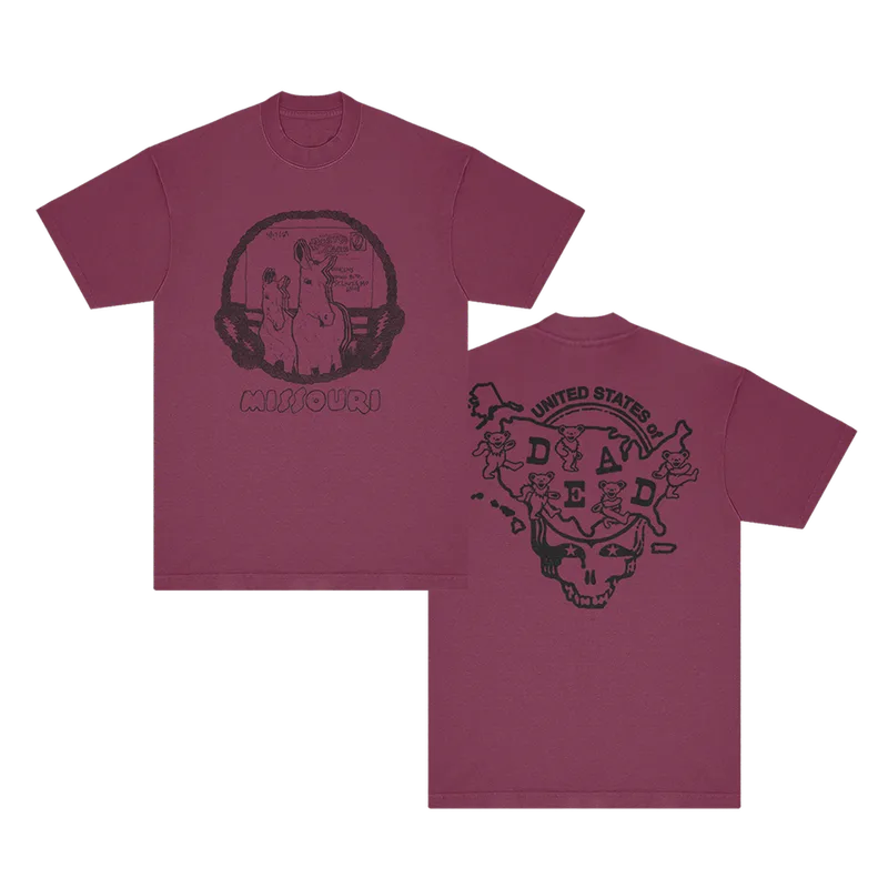Missouri United States Of Dead T Shirt