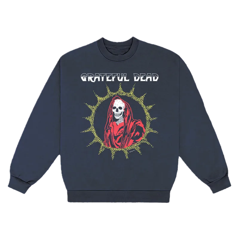 Hooded Desert Skelly Crewneck Sweatshirt