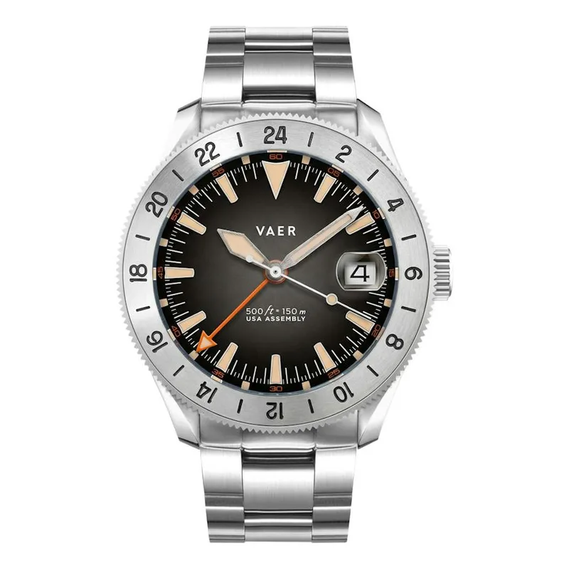 Huckberry x Vaer G2 Pacific Steel GMT
