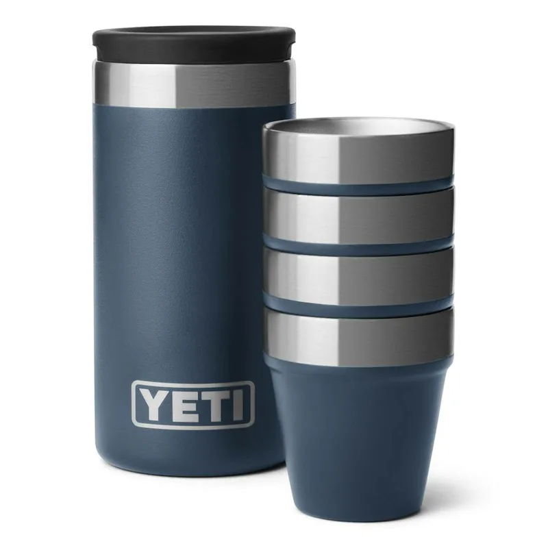 Shot Glasses with Case - Set of 4