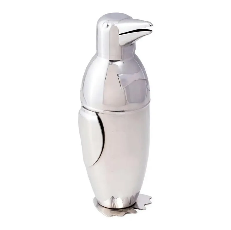 Emperor Classic Stainless Steel Penguin Cocktail Shaker