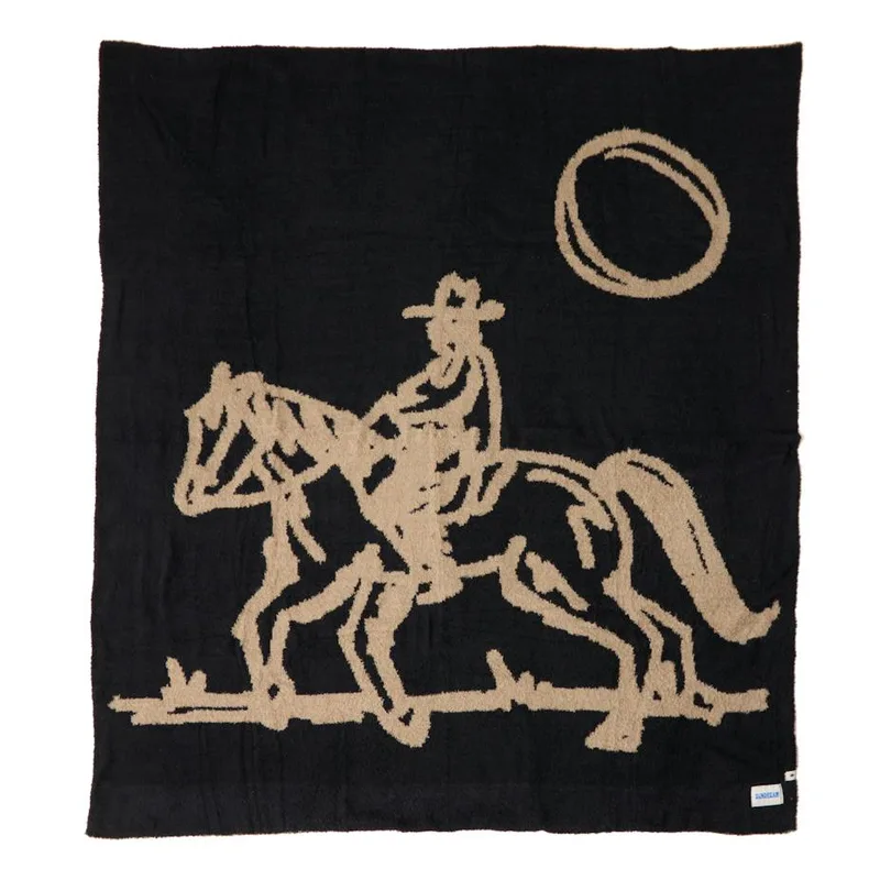 Huckberry x Sundream Plush Cowboy Throw Blanket