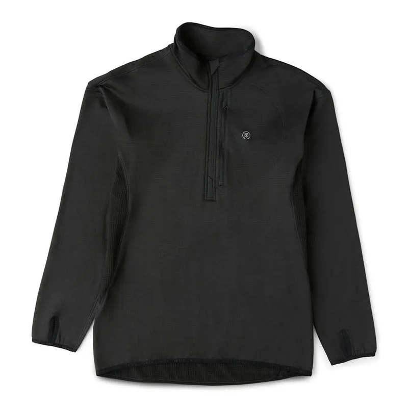 Grid Lock Fleece Quarter Zip
