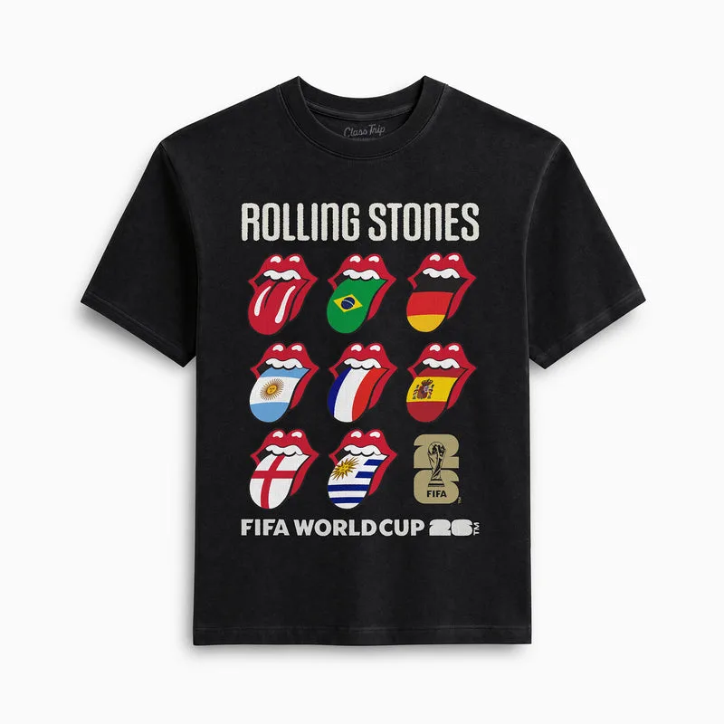The Rolling Stones X Fifa World Cup 2026 Global Voodoo T Shirt