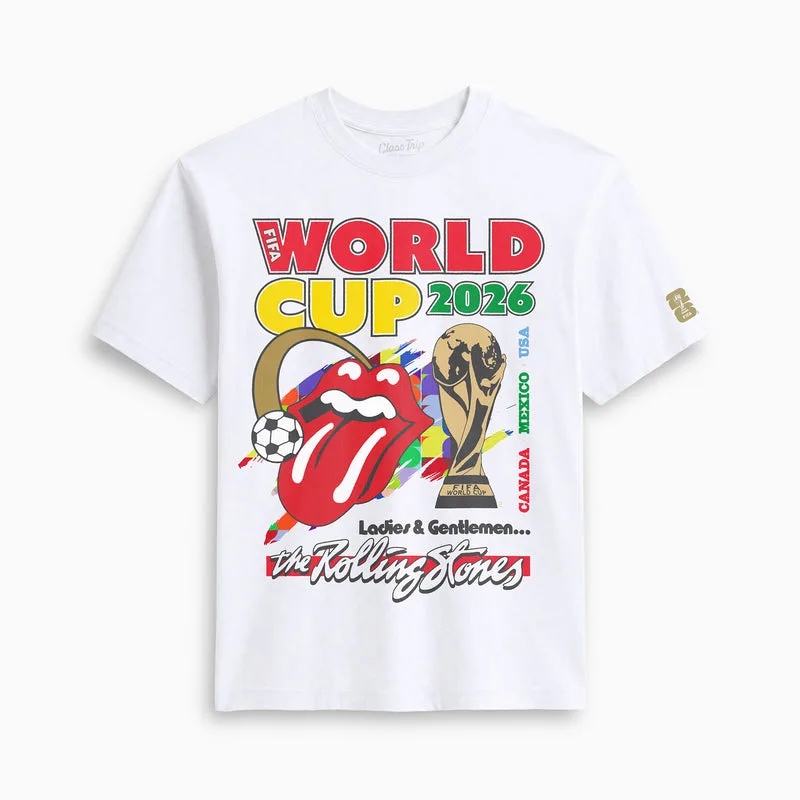 The Rolling Stones X Fifa World Cup 2026 Classic Matchday T Shirt