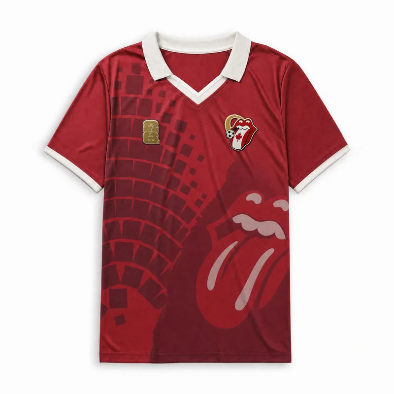 Rolling Stones X Fifa World Cup 2026 Canada Jersey