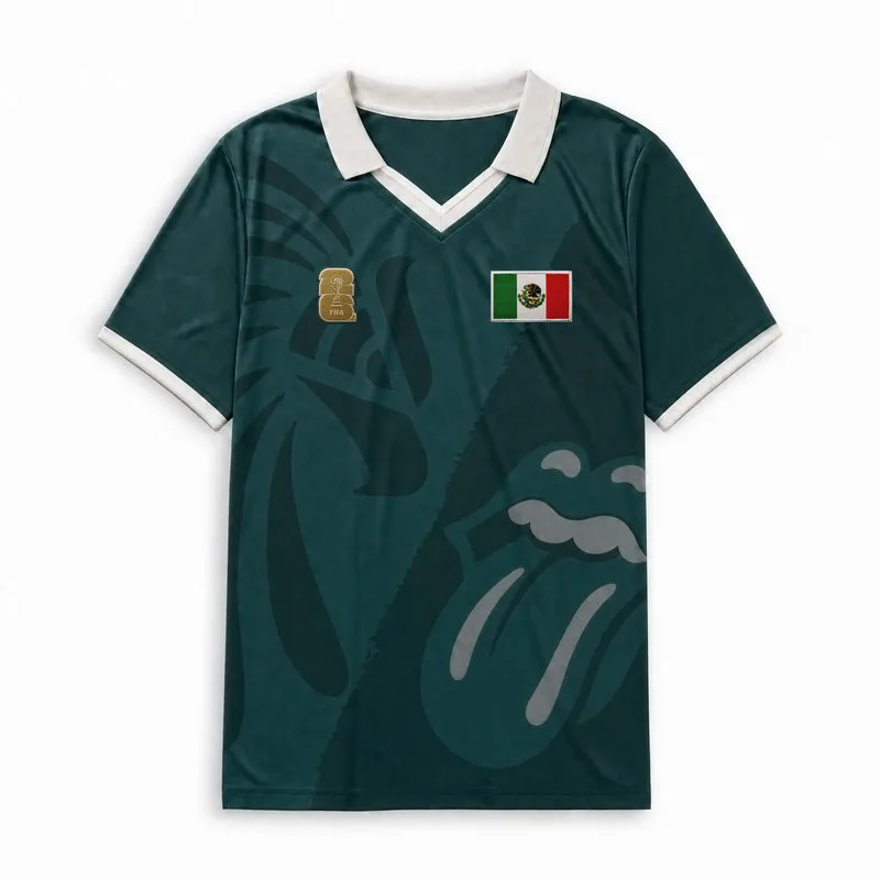 Rolling Stones X Fifa World Cup 2026 Mexico Jersey