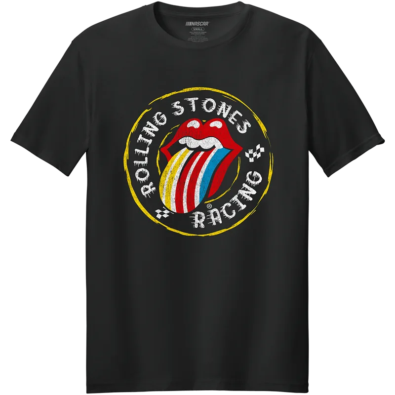 The Rolling Stones X Nascar Lick Racing T Shirt