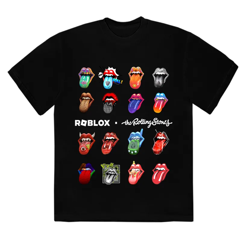 The Rolling Stones Hot Lips X Roblox T Shirt