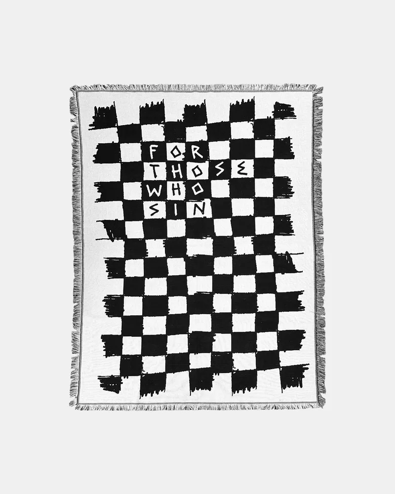 SLOPPY CHECKERS BLANKET