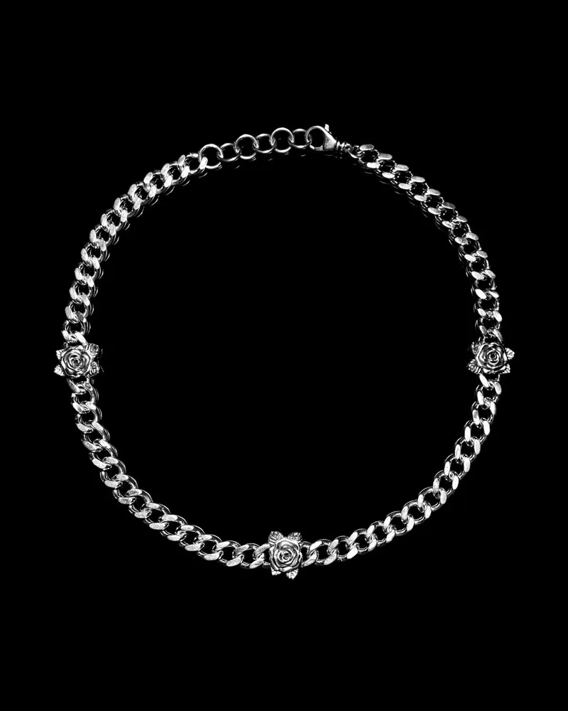 ROSE CUBAN NECKLACE