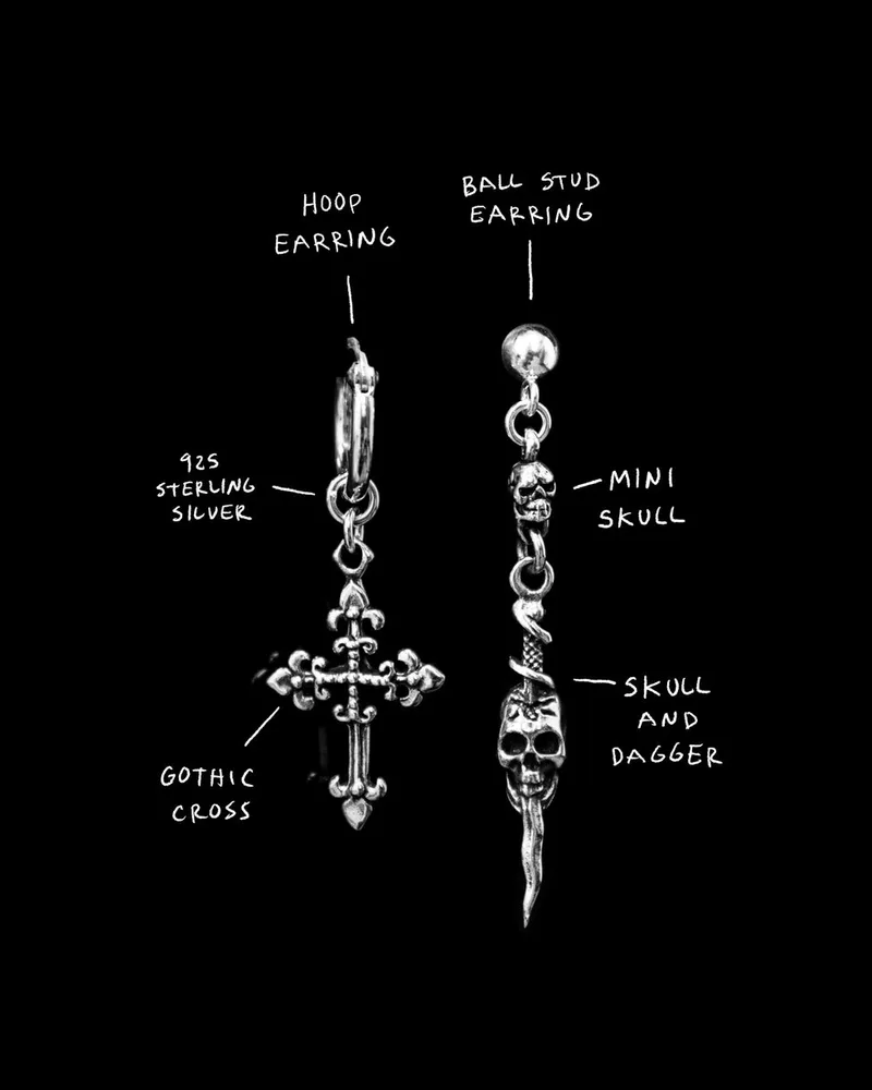 DEAD MAN WALKING EARRINGS