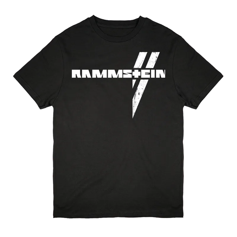T-Shirt "Weiße Balken"