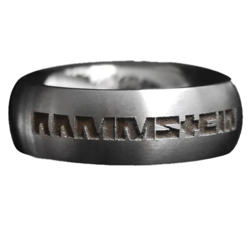 Stainless Steel Ring "Ich will"