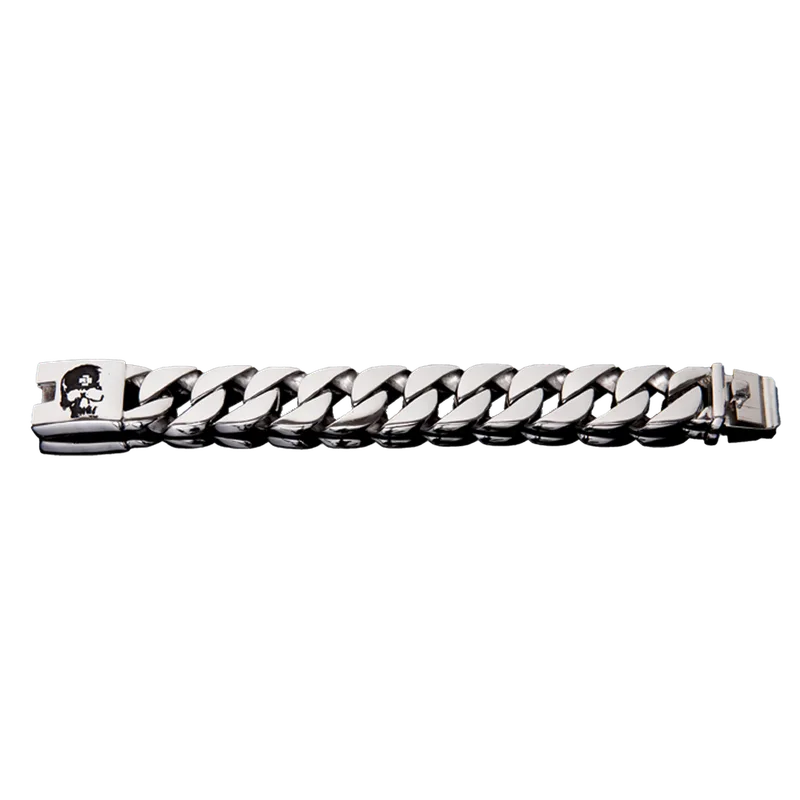 Chain bracelet "Totenkopf"