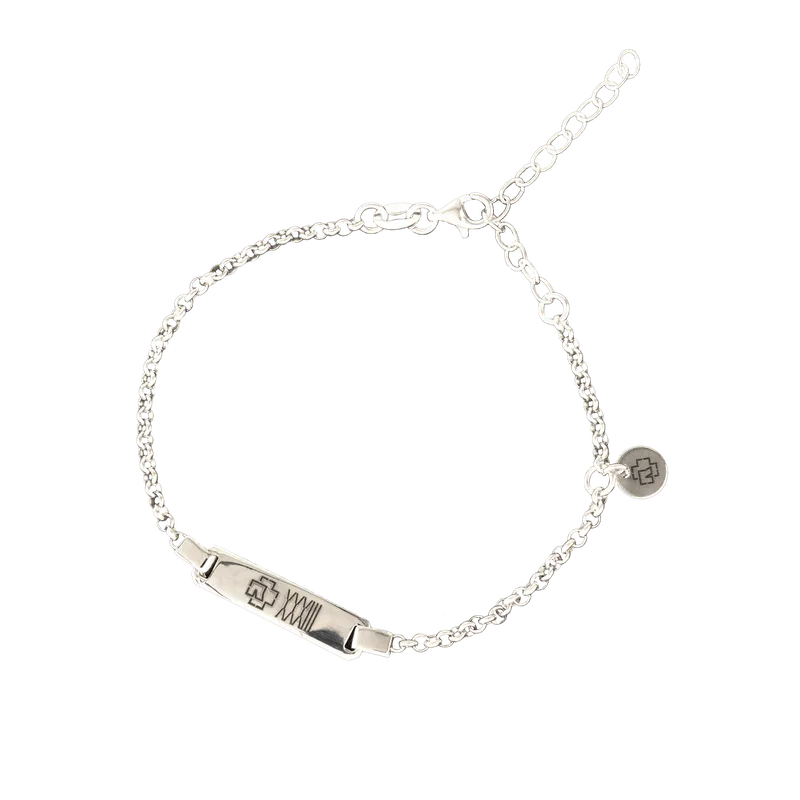 Silver bracelet "XXXIII"