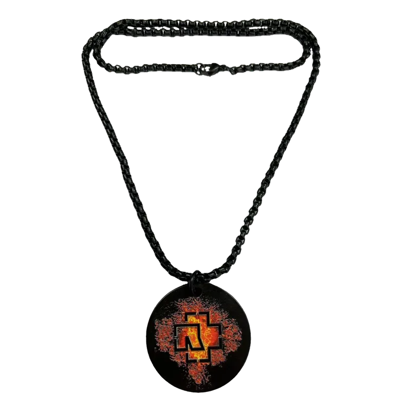 Pendant "Lava Logo" with necklace