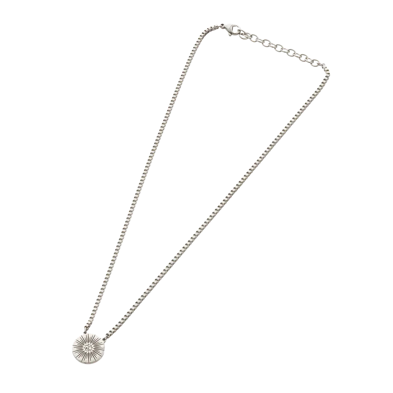 Pendant "Ein heller Schein" with necklace
