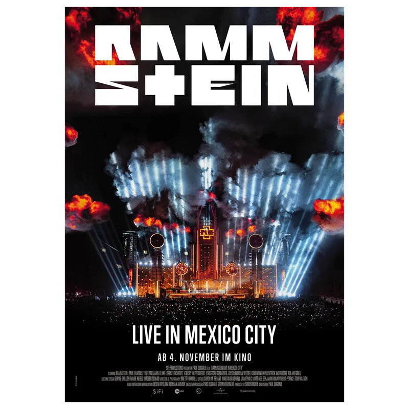 Poster "Live in Mexico City"
