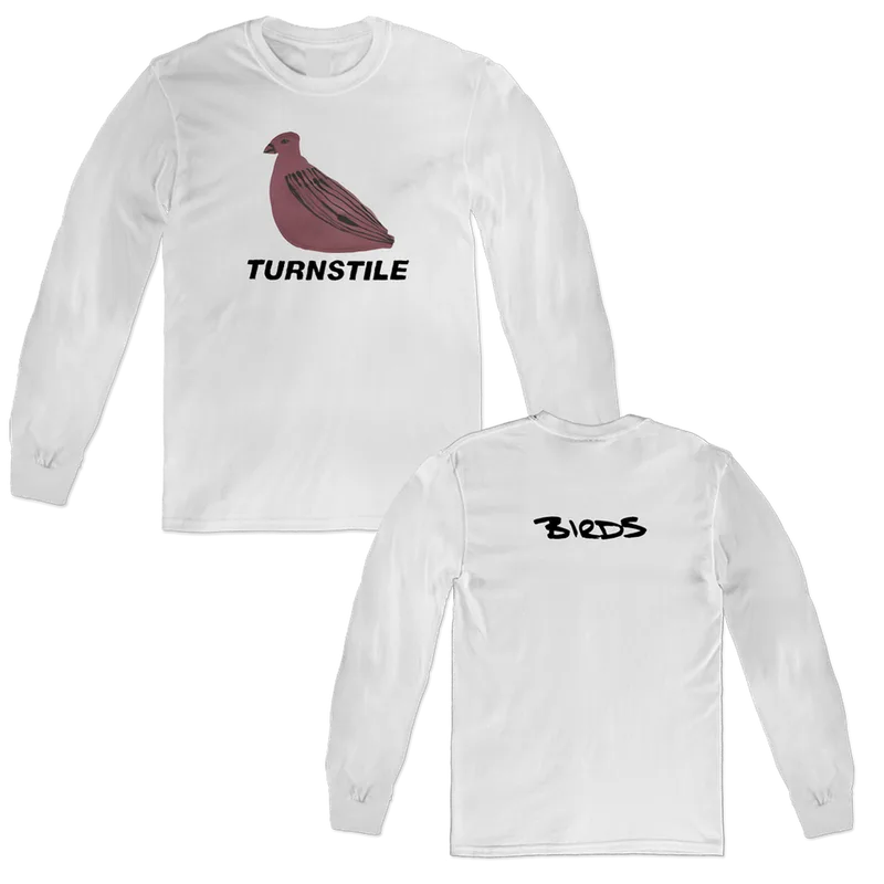 Turnstile Birds Painting Long Sleeve